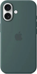 Apple Back Cover Silicon Lake Green (iPhone 16)