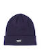 Beanie Unisex Beanie mit Rippstrick in Marineblau Farbe