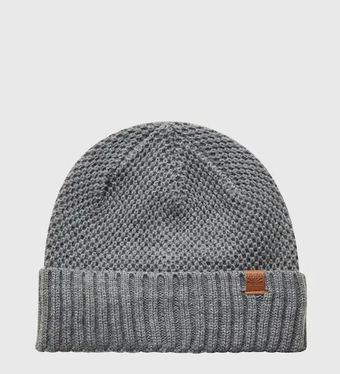 Beanie Unisex Beanie Knitted in Gray color
