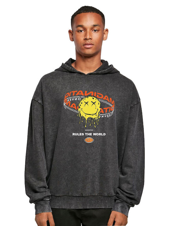 Oversized Hoodie Imagination Pop Culture Black