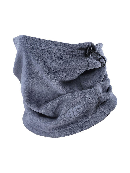 4F Kids Fleece Neck Gaiter Gray