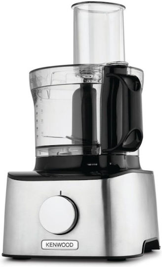 Kenwood Multifunktions-Food-Prozessor 800W mit Behälter 2.1Es und Blender-Kanne Silber