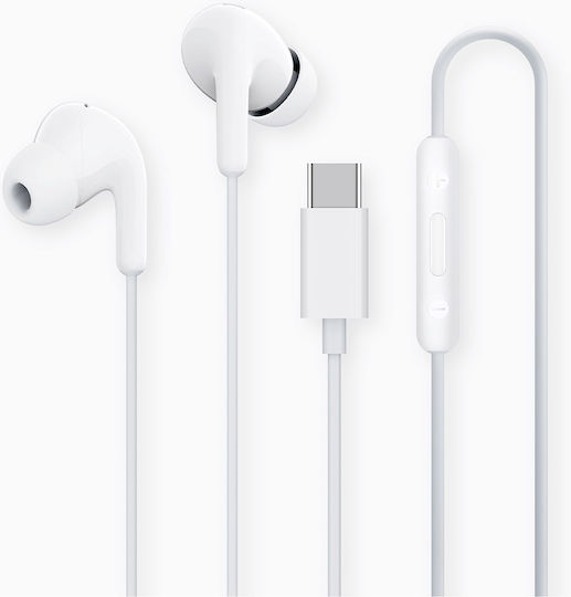 Xiaomi BHR8931GL In-ear Handsfree Headphones with Connector USB-C White