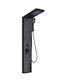 Hydro Massage Column Black