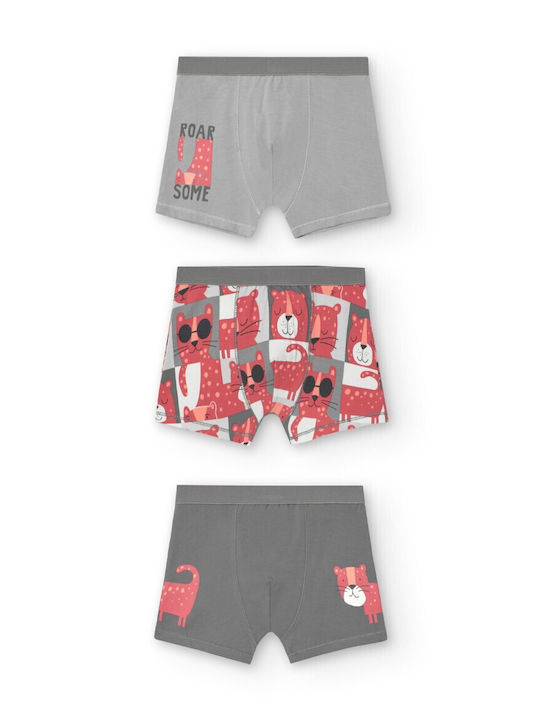 Boboli Set Kinder-Boxershorts Orange 3Stück