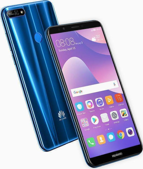 Huawei Y7 (2018) (2/16GB) Blue Refurbished Grade A