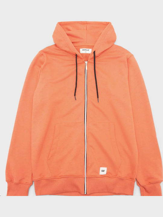 CAT CAT Sweatshirts Für Herren Kapuze Orange Rust