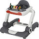 Bebe Star Baby Walker Train 3 in 1 with Music for 7+ Months Gray