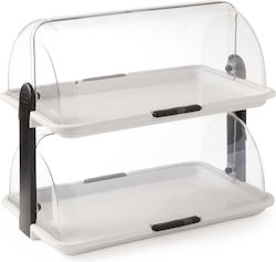 Doppel-Rolltop-Buffetvitrine 380 x 260 x 355 mm...