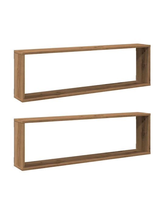 Shelf Wall Artisan Oak 100x15x30cm