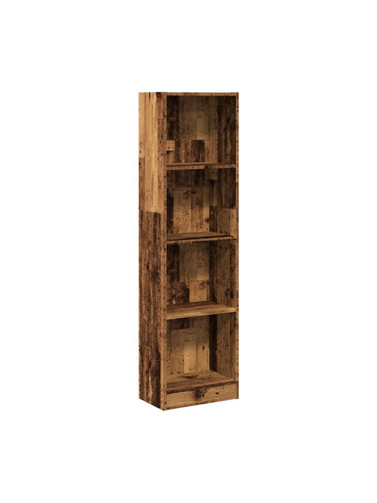 Bookcase Coffee 40x24x176cm