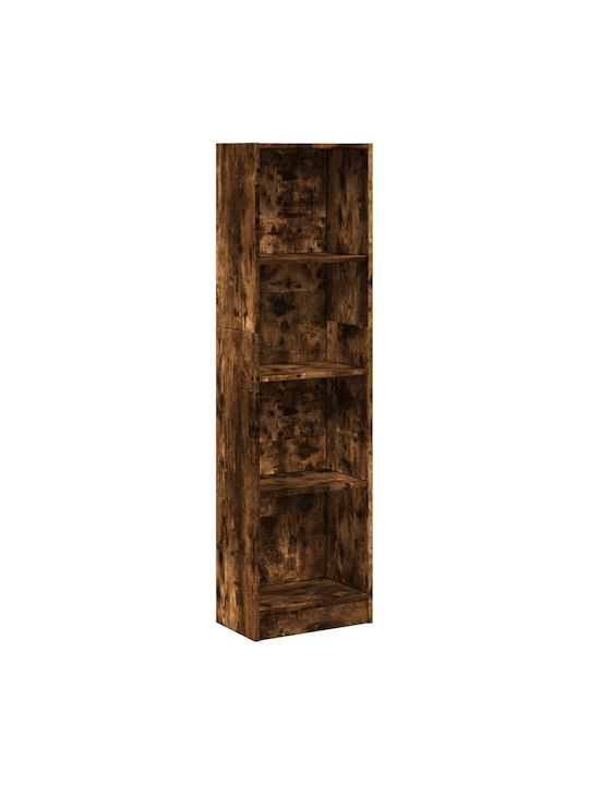 Bookcase Smoky Oak 40x24x176cm