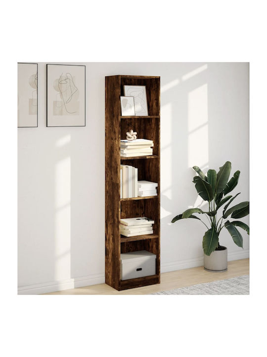 Bibliothek Rauchige Eiche 40x24x176cm