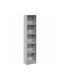 Bookcase Grey Sonoma 40x24x176cm