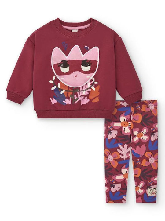 Tuc Tuc Kids Sweatpants Set Purple 11379187