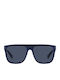 Polaroid Unisex Sunglasses with Navy Blue Plastic Frame and Blue Polarized Lens PLD2162/S FLL/C3
