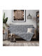 Beauty Home Комплект Покривки 2 Бр Шенил Тъмно Сив 8627СЕТ2