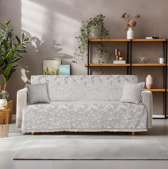 Beauty Home Комплект Покривки 2 Бр Шенил Екрю 8633СЕТ2