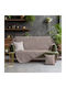 Beauty Home Überwürfe Set 2 Stück Chenille Beiges 8620SSET2