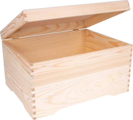 Creative Διακοσμητικό Κουτί Ξύλινο 40x30.5x24cm