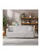Beauty Home Throws Set 3 pcs Chenille Ecru 8633Set3
