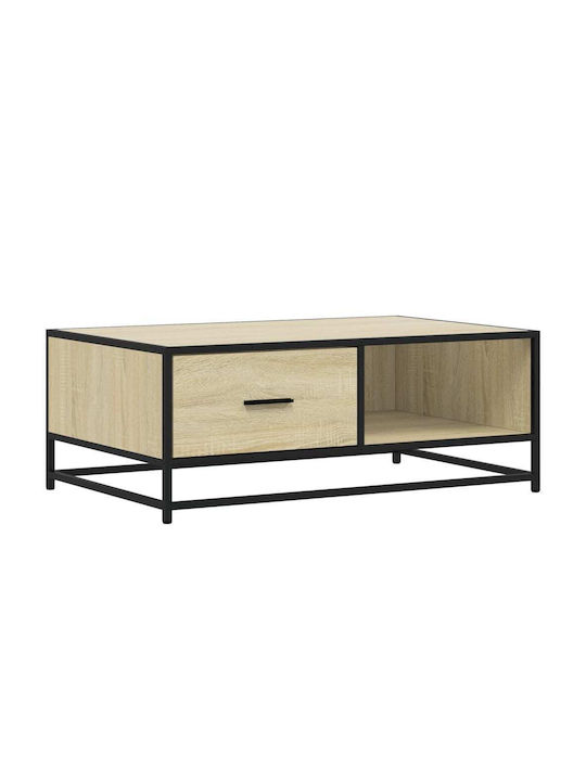 Rechteckig Couchtisch Sonoma Oak L90xB57xH35cm