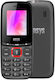 Insys HK2-F18 Dual SIM Handy mit Tasten Schwarz