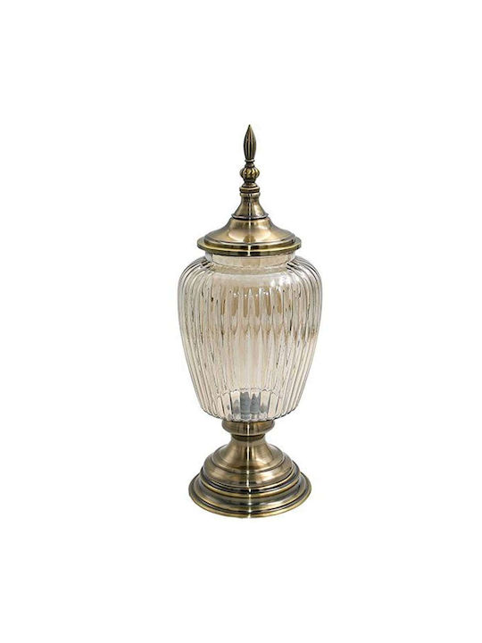 Fylliana Decorative Vase Brown 14x14x45cm