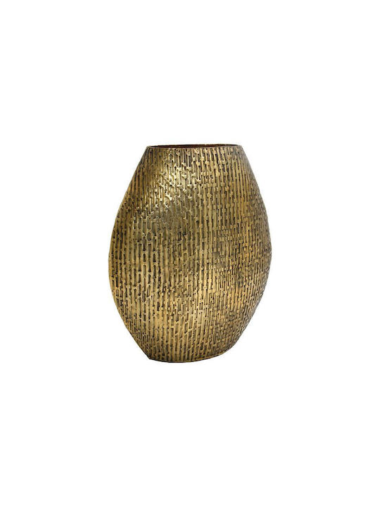 Fylliana Decorative Vase Fl1780 Gold 26x11x32cm