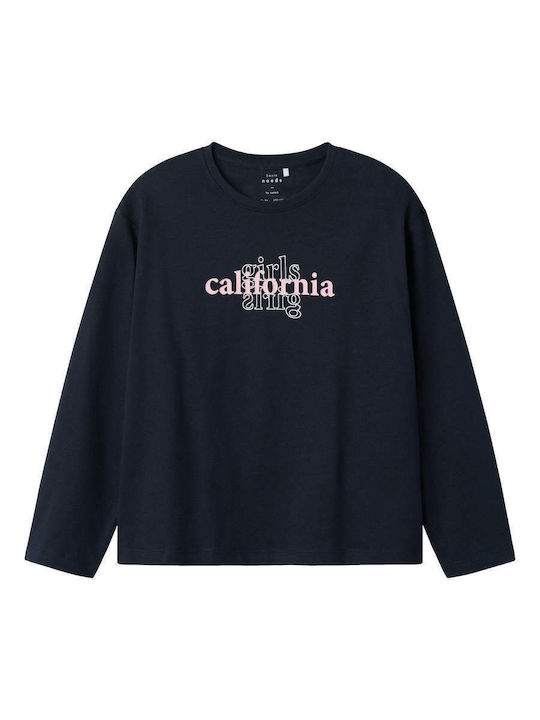 Name It Kids' Shirt Long Sleeve Blue California