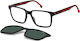 Carrera Bărbați Plastic Rame Ochelari Roșu 8069/S BLX/UC