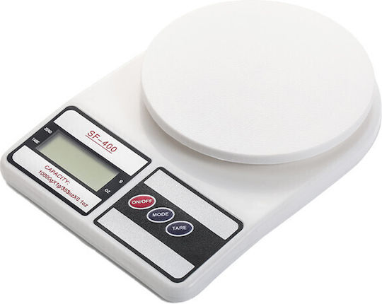 TnS Digital Kitchen Scale Up To 10kg White