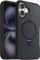 Orso Hybrid Back Cover Μαύρο (iPhone 16)