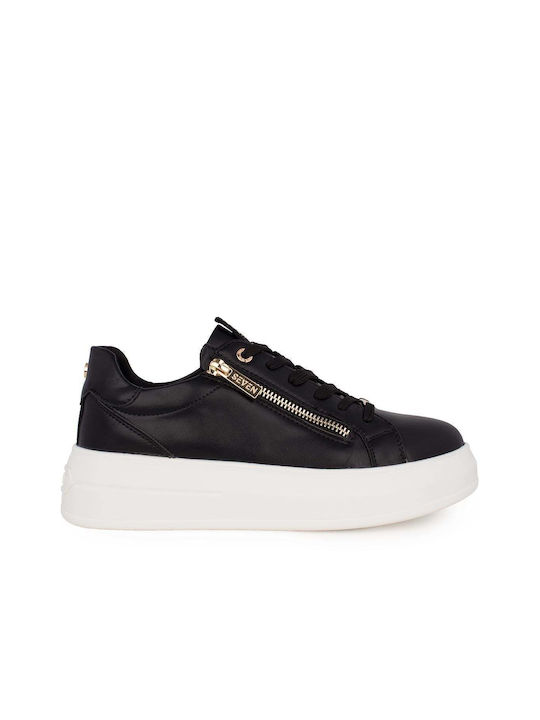 Seven Femei Sneakers Negru / Alb