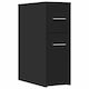 vidaXL Cabinet de baie L22xA44xÎ61.5cm Negru