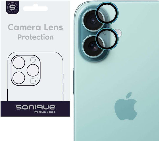 Sonique Προστασία Κάμερας Tempered Glass Πράσινο για το iPhone 16, iPhone 16 Plus