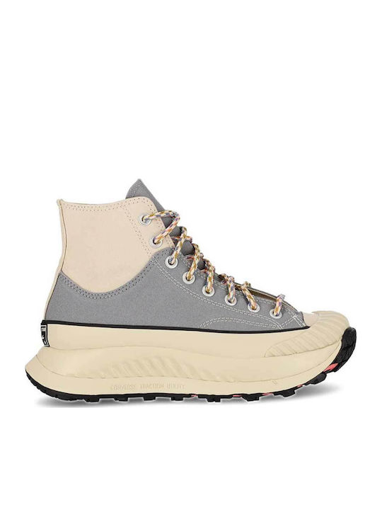 Chuck 70 At-cx Γυναικεία Flatforms Μποτάκια Γκρι