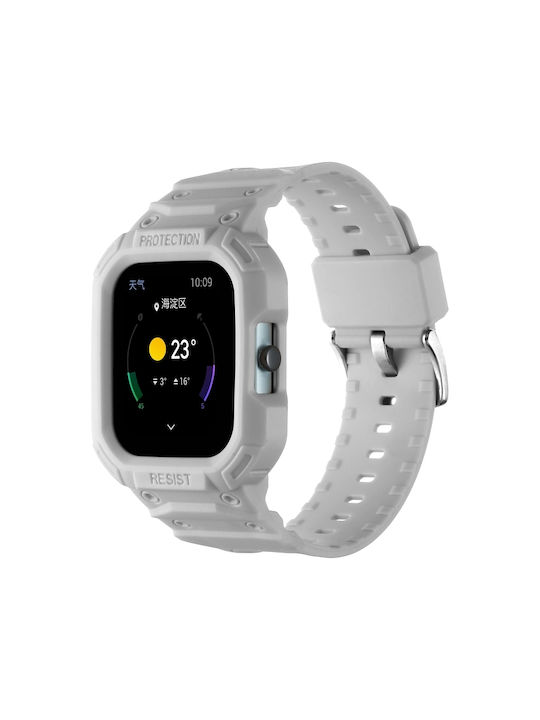 Curea Silicon Gri (Amazfit GTS 4)