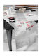 Saint Clair Metallic Placemats Silver 45x33cm 4pcs