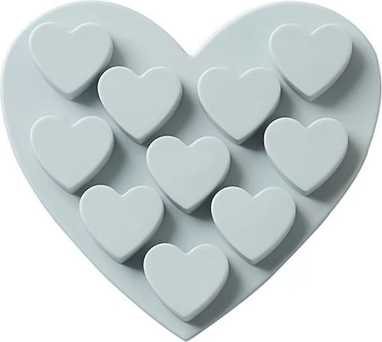 Spring No Coating Silicone Chocolates 9 Cups Baking Pan Green 15.5x15cm