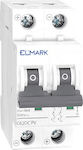 Elmark Automatic Circuit Breaker 25A Double-pole 41269