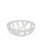 Versa Fruit Bowl Ceramic White 26.4x8.5x26.4cm