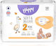 Bella Happy Klebeband-Windeln Soft&Delicate Nr. 2 für 3-6kg 38cm
