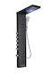 Hydro Massage Column Black
