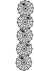 Felt Spider Web Table Runner