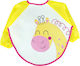 Bibs Αδιάβροχη Ποδιά Υφασμάτινη με Μανίκια Happy Girl Giraffe