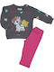 Kids' Set with Leggings Winter 2pcs Anthracite