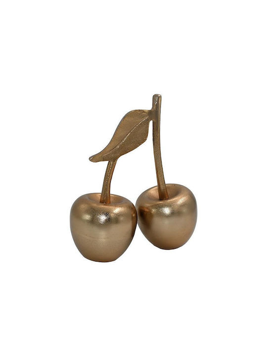 Fylliana Decorative Cherry Double Cherry made of Aluminum 20x10x22cm 1pcs