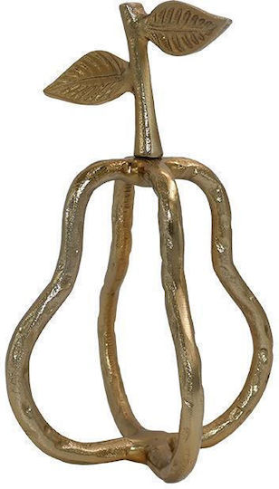 Fylliana Decorativ Pere din Aluminiu 15x24cm 1buc