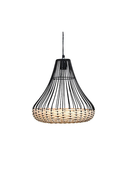 Fylliana Fl31832 Chandelier with Wood Black